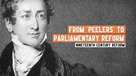 Sir Robert Peel and Reform - YouTube