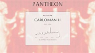Carloman II Biography - King of West Francia from 879 to 884 | Pantheon