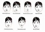 Las distintas formas del Rostros | Tipos de rostros femeninos, Tipo de ...