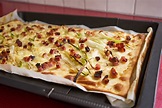 Flammkuchen mit Fertigteig und Rezept von Tante Fanny – verenapraher