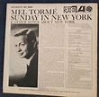 Mel Tormé-Sings Sunday In New York Vinyl LP Atlantic Records #SD8091 ...
