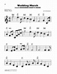 Wedding March Sheet Music | Felix Mendelssohn | E-Z Play Today