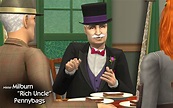 Mod The Sims - NCI - Milburn ''Rich Uncle'' Pennybags (Mr. Monopoly)