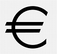 Euro symbol official bitmap and vector image download