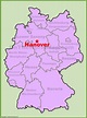 Hannover location on the Germany map - Ontheworldmap.com