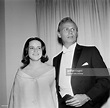 Actor Richard Widmark and his daughter Anne Koufax attend an event in ...