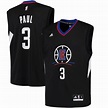 adidas Chris Paul LA Clippers Black Replica Basketball Jersey