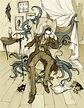 H.P. Lovecraft by AbigailLarson on DeviantArt