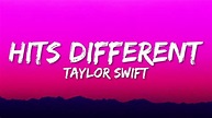 Taylor Swift - Hits Different (Lyrics) - YouTube