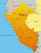 Peru Karte : Karte Von Peru : Geprägt wird das land durch eine große ...