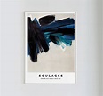 Soulages Poster 1961 Pierre Soulages Modern Poster Blue - Etsy