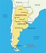 Where Is Argentina On The Map | Time Zones Map World