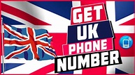 How to Get a UK Virtual Phone Number - YouTube