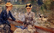 Summers Day 1879 Painting | Berthe Morisot Oil Paintings