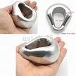 New Oval Ball Stretcher Weight Testicle Weights Stainless Scrotum ...