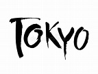 Tokyo, Japan. Capital City Typography Lettering Design. Hand Drawn ...