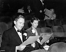 Actor Spencer Tracy And wife Louise Treadwell attend a premiere circa ...