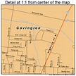 Covington Tennessee Street Map 4717680