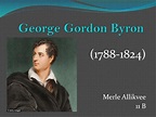 PPT - George Gordon Byron PowerPoint Presentation, free download - ID ...
