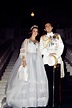 Constantino de Grecia & Ana Maria de Dinamarca | Royal wedding gowns, Royal wedding dress ...