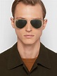 Gold Aviator Gold-Tone Sunglasses | Ray-Ban | MR PORTER