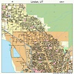 Lindon Utah Street Map 4945090