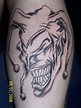 Smiling joker with clown hat tattoo design - Tattoos Book - 65.000 ...