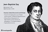 Jean-Baptiste Say: History of the Economist