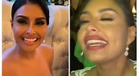 Kristal Silva muestra el antes y después de tomar 30 tragos en su boda