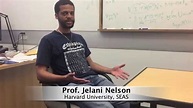 Professor Jelani Nelson (Harvard University) - YouTube