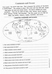 8+ 5Th Grade World Geography Worksheets | Geography worksheets, Social ...