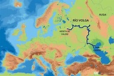 Río Volga - Mapa, longitud, dónde nace y desembocadura