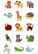 Animals Printable Stickers | Free Printable Papercraft Templates