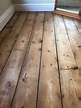 Some of our engineered reclaimed pine flooring. Not too rustic - nice ...