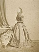 A photograph (albumen print) of Francisca, Princess of Brazil, c.1868 ...