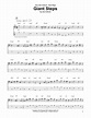 Giant Steps Sheet Music | John Coltrane | Bass Guitar Tab