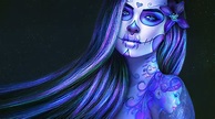 Day of The Dead Girl HD Wallpapers | Day of the dead girl, Sugar skull ...
