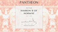 Haakon II of Norway Biography - King of Norway | Pantheon