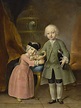 Portrait of two children, 18th C, attributed to Antoine Pesne (1683 ...