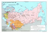 Large detailed administrative divisions map of the Soviet Union - 1989 ...
