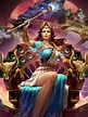 Hera, Queen of the Gods | Ilustraciones mitología griega, Hera diosa ...