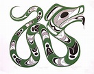 Haayiitlik-Lightning Serpent by Ray Sim Sr., a Coast Salish, Gitxan ...