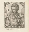 Portrait de Dawit II, empereur d'Abyssinie | Anonymous