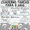 Cuadernillo de Tareas para 3 años | Materiales Educativos para Maestras