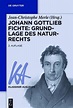 Johann Gottlieb Fichte: Grundlage des Naturrechts, JEAN-CHRISTOP MERLE ...