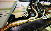 Fuel Moto Contender 2-into-1 Exhaust Stainless Milwaukee Eight Touring FLH