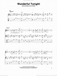 Clapton - Wonderful Tonight sheet music (intermediate) for guitar solo