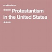 Protestantism in the United States **** (avec images)