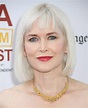 Gren Wells | Straight bob with a fringe for thin platinum blonde hair