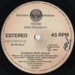 Dire Straits - Dinero Por Nada = Money For Nothing | Discogs